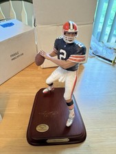 Danbury Mint Tim Couch Cleveland Browns NFL Football Display Figure NEW