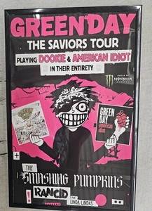 Green Day Saviors Tour Poster | eBay