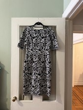 Eliza J Black & Silver Dress US Size 10