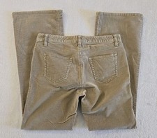 Eddie Bauer Vtg Y2K Flare Leg Corduroy Pants Womans Sz 6 Gorpcore Soft Academia
