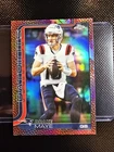2025 TOPPS CHROME DRAKE MAYE PIGSKIN REFRACTOR CARD #207