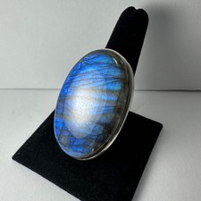 Labradorite Ring - Size 10.5