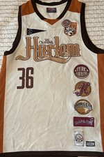 Vintage Fubu Meadowlark Original Harlem Globetrotters Basketball Jersey 36 Large