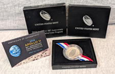 2019 Apollo 11 50th Anniversary Proof Half Do...