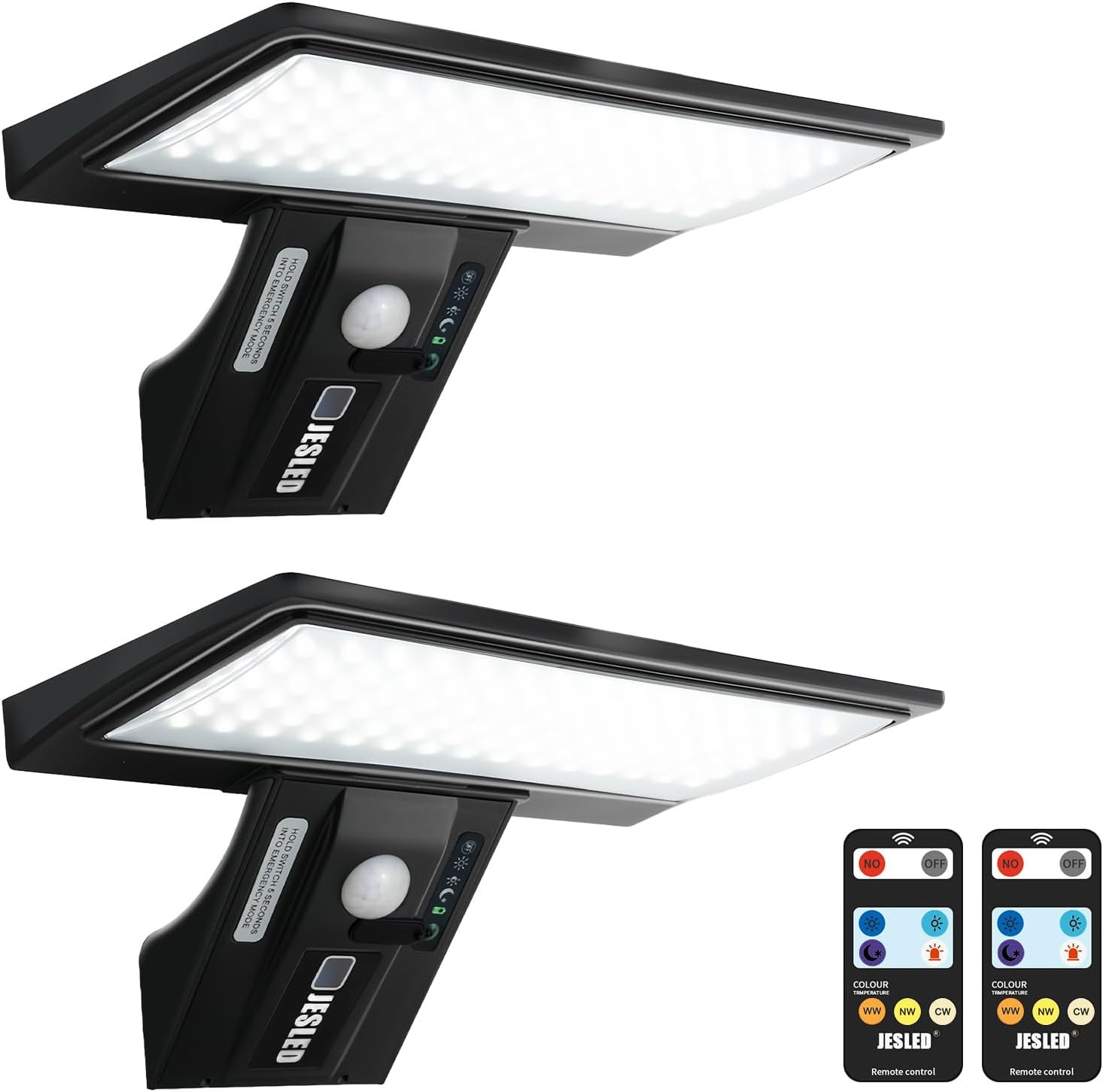Offerta Faretti Solari 90 LED: Luce Esterna Sensore Movimento Potente