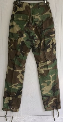 WOODLAND RIPSTOP BDU TROUSERS, GI SURPLUS, XS/L, OD FLAP, 1991 ISSUE! - Picture 5 of 22