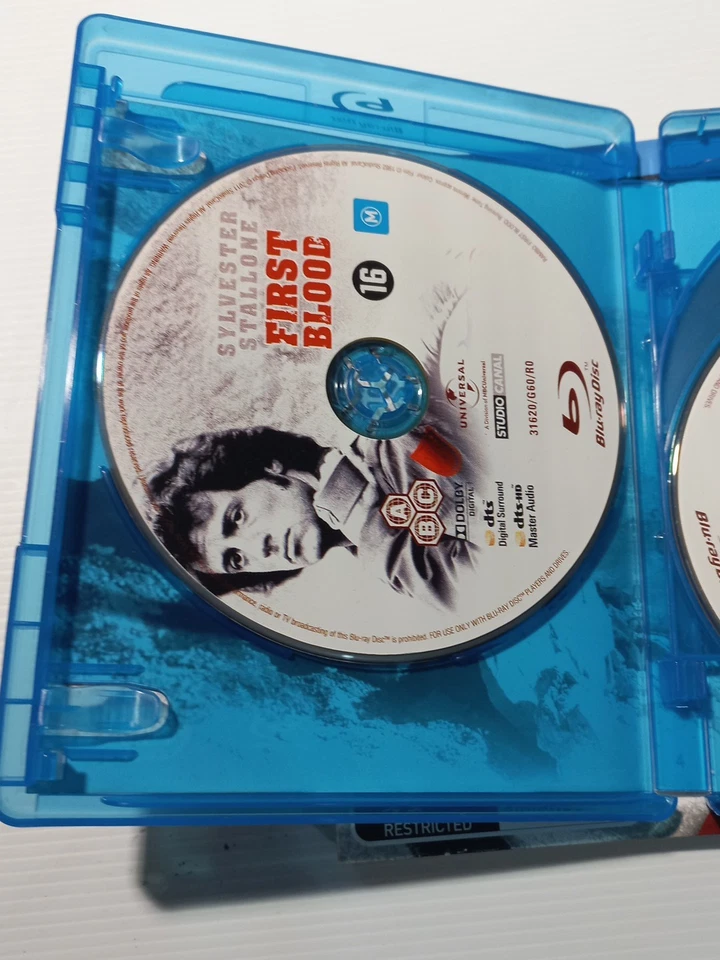 Blu Ray - RAMBO QUADRILOGY  First Blood (1982) - Sylvester Stallone Slip Cover - image 2 of 4