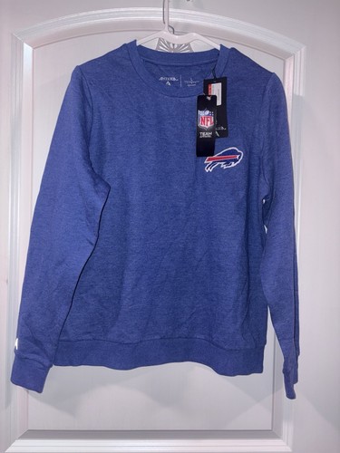 Buffalo Bills Women’s Large Sweatshirt Blue NEW Fast Shipping! NFL Antigua - Picture 2 of 3