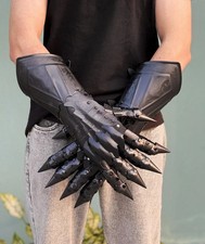 Gothic Spiked Arm Gauntlets I Medievel Armor Gloves I Black Warrior Claws
