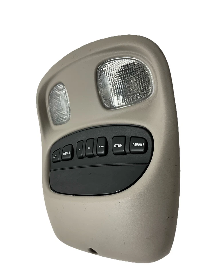 2003 吉普自由人头顶控制台前中心圆顶灯 56010349AC 原始设备制造商 — 第 3/4 张图片