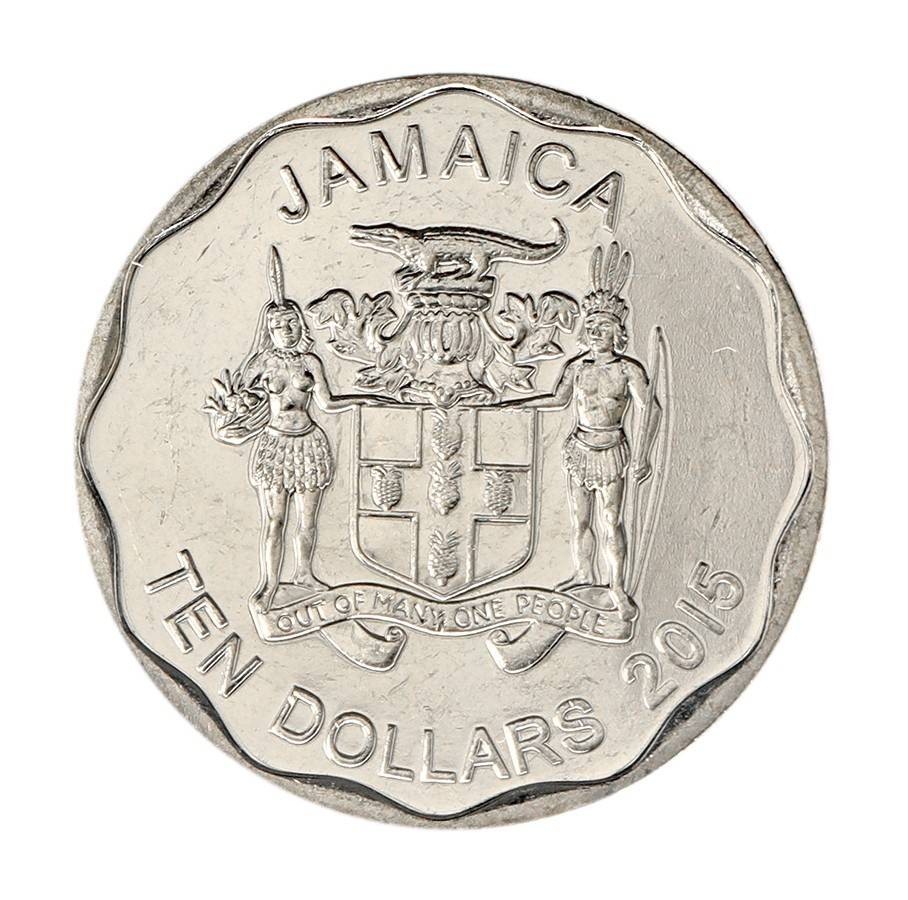 2015年 金メッキ銀貨 長寿 10元 Jamaica 10 Dollars, 2015, KM #190, Mint | eBay