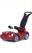 Step2 Red Ride-On Push Car Two Seats Whisper Wheels Dual Steering Seat Belts