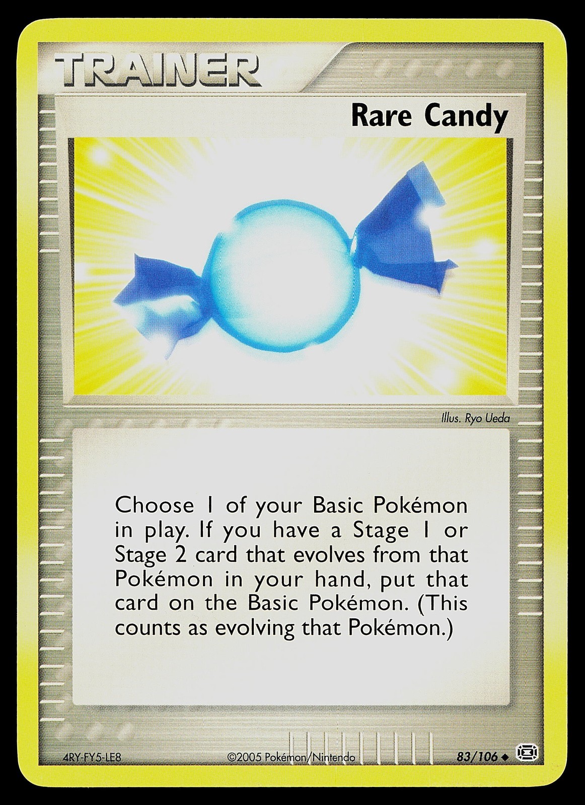 Pokemon Card - Rare Candy Emerald 83/106 Uncommon