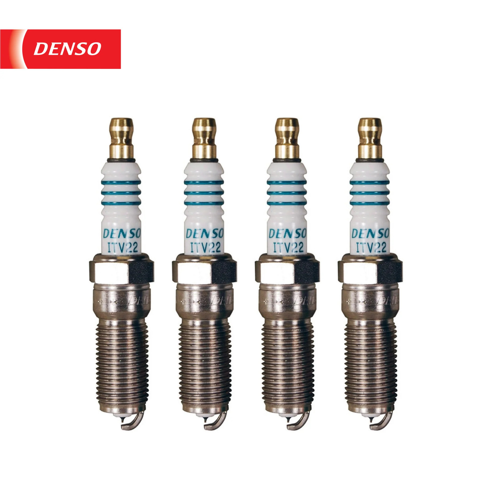 DENSO 5340 Iridium Spark Plugs for Cadillac CTS 2015 4-Pack