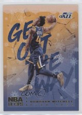 2018-19 Panini NBA Hoops Get Out the Way Winter Donovan Mitchell #GOW-8 5ir