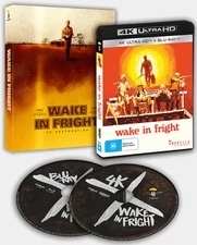 Wake in Fright (aka Outback) 4K Ultra HD + Blu-Ray Limited Edition Numbered Slip