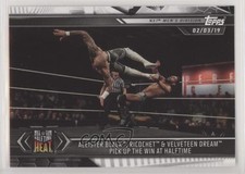 2019 Topps WWE NXT Aleister Black Ricochet Velveteen Dream #75 3d5