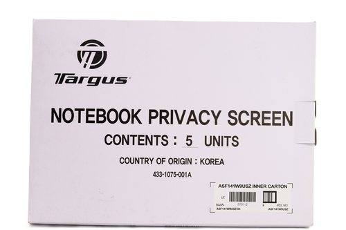 Targus 14.1 4Vu Widescreen Laptop Privacy Screen - ASF141W9USZ - Afbeelding 4 van 4