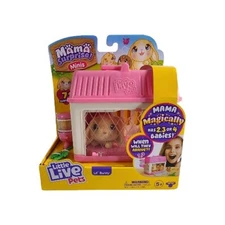 Little Live Pets Mama Surprise Minis Feed Nurture Lil' Bunny Rabbit Hutch Toy 