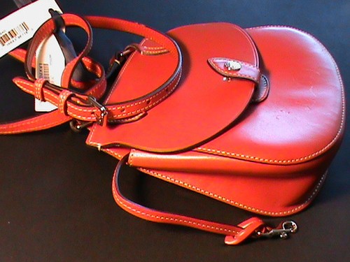 Strawberry X Real Bag Dooney Shoulder Purse Leather Happy body Bourke Nwt red 1xfZCaw6q