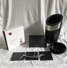 PAUL BOCUSE Weinset 5tlg. mit Holzbox Sommeliermesser  plus Weinkühler Kühler