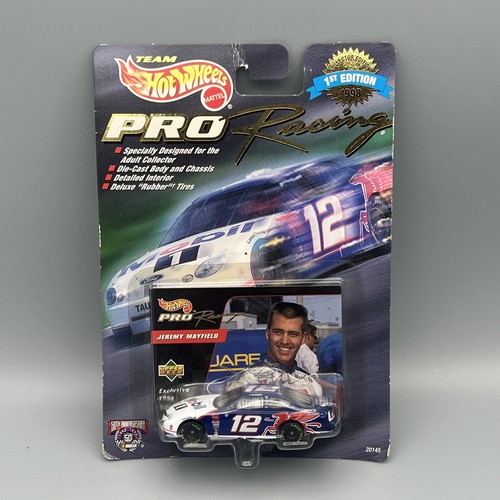 NASCAR Hot Wheels Pro Racing #12 Jeremy Mayfield Mobil 1 1:64 car - NIP