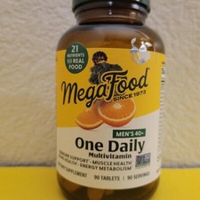 MegaFood Mens 40+ One Daily Multivitamin 90 T...