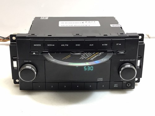 Chrysler Dodge Jeep OEM Stereo Radio Single MP3 WMA CD PLAYER AUX "CH814I" - Bild 5 von 9