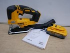 DeWalt DCS334 18V Brushless Jigsaw Bare Unit + DCBP518 5 ah powerstack Battery
