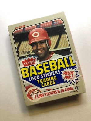 1983 Fleer cello baseball pack Cal Ripken Jr on the back HOF vintage cards
