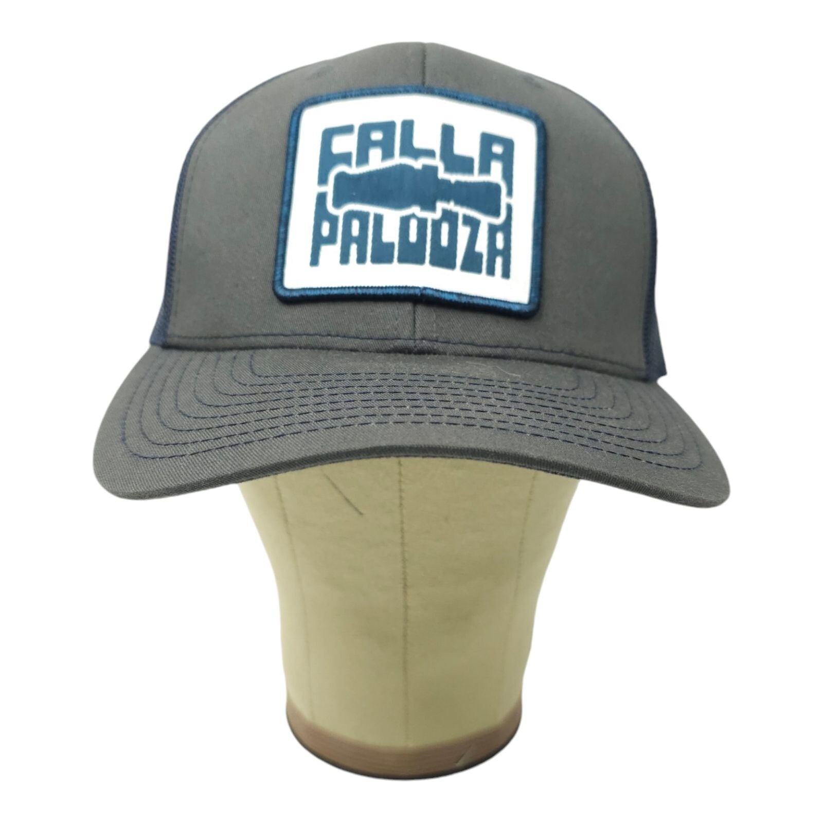 Fallapalooza Patch Mesh Snapback Cap Trucker Base… - image 9