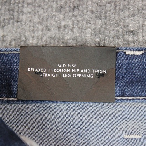 Banana Republic Traveler Jeans Men's 38X32 Blue Denim Straight Fit - Picture 6 of 15