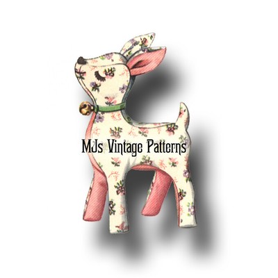 vintage stuffed animal patterns