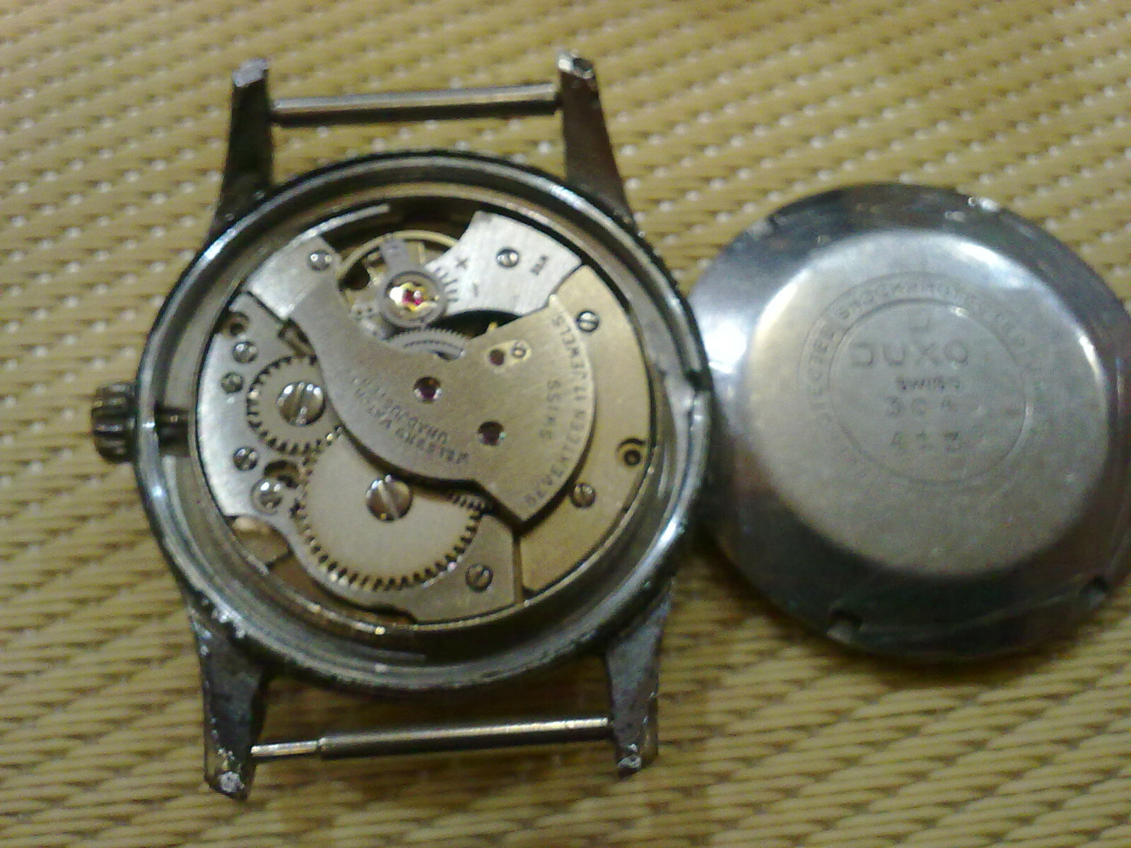 Vintage MEN WATCH swiss made DUXOT INCABLOC eBay