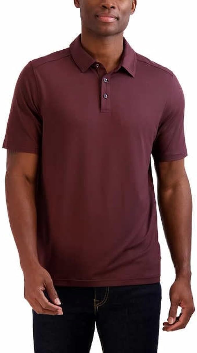 Джерри мужские комфорт стрейч УФ-защита Ворсованный трикотаж рубашка поло 3590₽