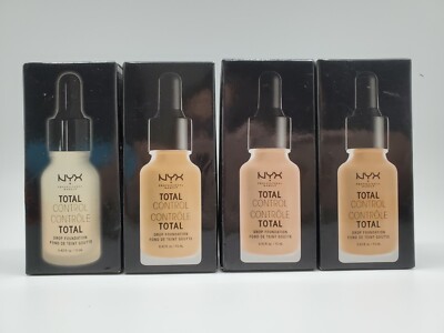 NYX Professional Makeup Total Control Drop Foundation Buildable Coverage 