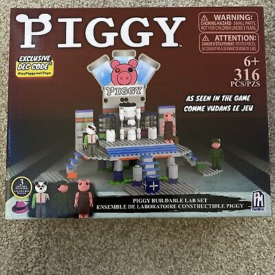 PIGGY Roblox Buildable Lab Set 316 pieces Target Exclusive Super Rare!