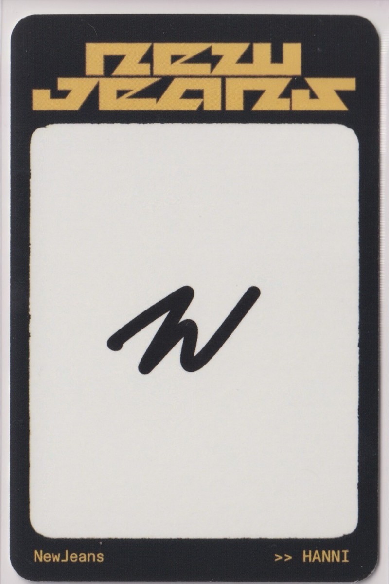 Newjeans Hanni Official Photocard | How Sweet Album | eBay