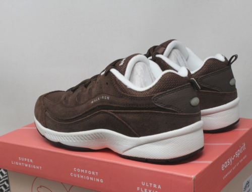 EASY SPIRIT SEROMY37 CHOCOLATE BROWN SUEDE SHOE SIZE 6M NIB - Picture 4 of 9
