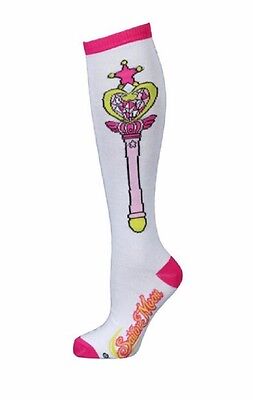 Sailor Moon Sailor Wand Knee High Womens Socks 812359033109 | eBay
