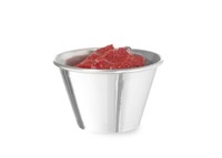 12 Stk DipschäLchen SchäLchen Schale Edelstahl Dip SoßE Sauce Cup 70 Ml