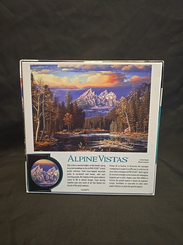 New And Sealed Sure Lox Alpine Vistas Autumn Repose 500 Piece Puzzle R.W. Hedge - Picture 4 of 8