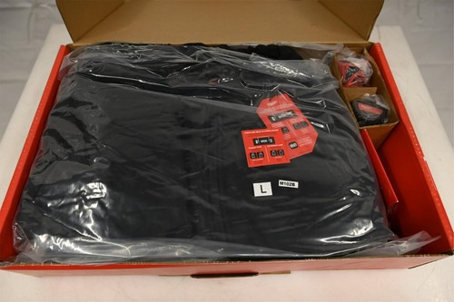 Milwaukee M102B-21L M12 Heated AXIS Jacket Kit, Size L, Black