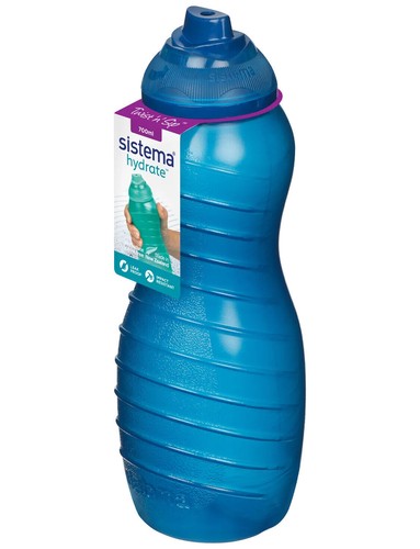Sistema Twist n Sip Davina Acqua Bevanda Succo Bottiglia Ufficio Scuola Palestra Lavoro 700ml - Foto 3 di 9
