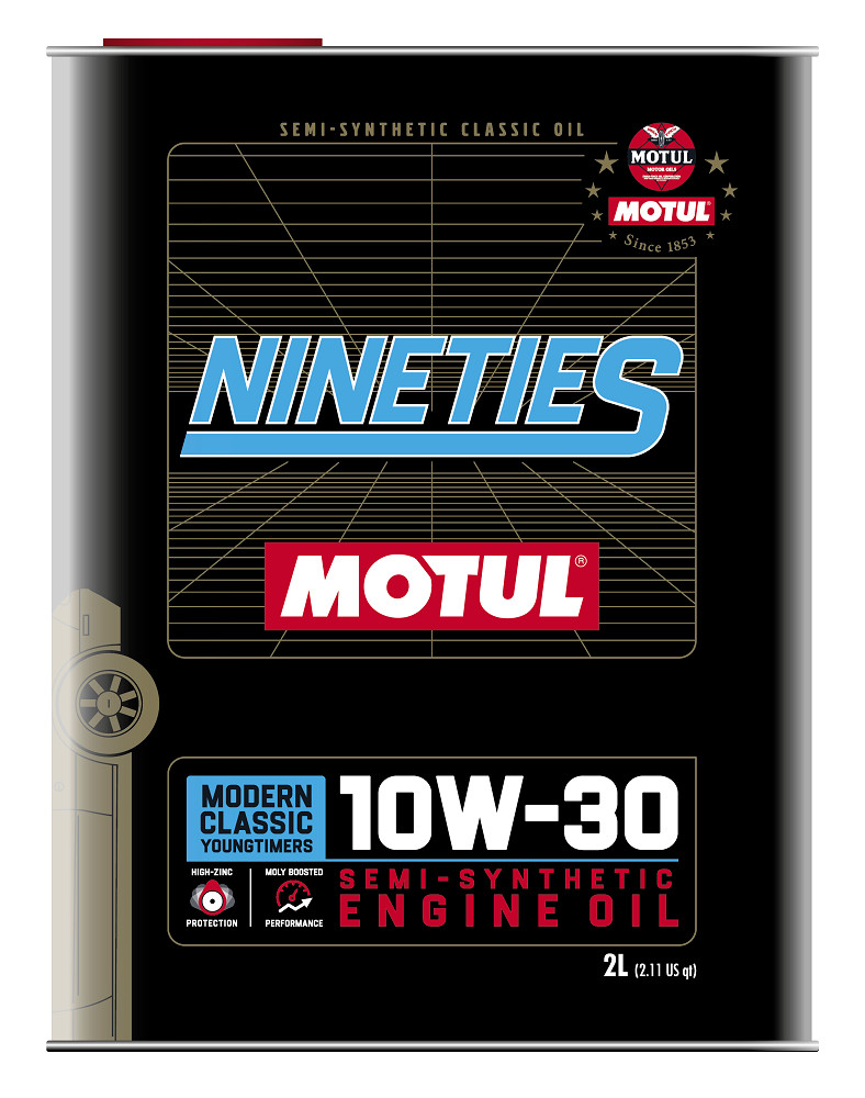 Évitez l'usure des moteurs 90s avec l'huile Motul Classic Nineties 10W-30