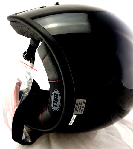 Bell Powersports Motorradhelm Custom 500 Schwarz Black Clear 63/64 XXL - Bild 6 von 12