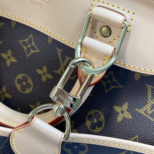 LOUIS VUITTON M41392 Monogram Alize Troyes Posh 2WAY Shoulder Bag Duffle Bag - Bild 8 von 12