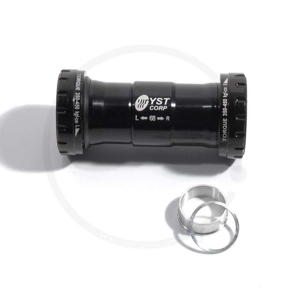 🔩 YST BB-901 Riparazione Cuscinetto Interno Hollowtech II – 22/24 Mm Per 68-73 Mm (MTB, Corsa)