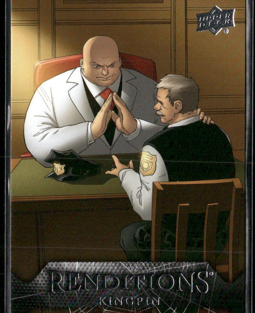2024 Upper Deck Marvel Renditions Spider-Man Base #47 - Kingpin
