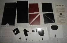 Tangoes Chinese Puzzle Game Rex Games Brain Teaser, COMPLETE SET